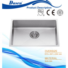 DS 6145 China moderne Dongguan-Hersteller-Küchen-Edelstahl-Eitelkeits-Wanne für im Freien unter Verwendung